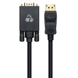 καλώδιο DisplayPort σε VGA  POWERTECH 1080p 1.8m μαύρο