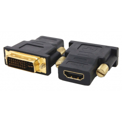 Αντάπτορας DVI I (DUAL LINK) 24+5 αρσενικό σε HDMI 19pin θηλυκό