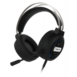 AULA Gaming headset Mountain S603 RGB 2x 3.5mm 50mm Μαύρο