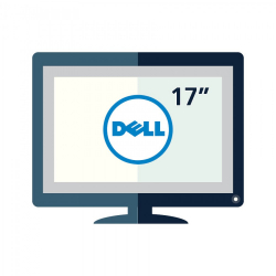 Οθόνη Dell 17 TFT 1280x1024 Silver or Black/D-SUB Refurbished