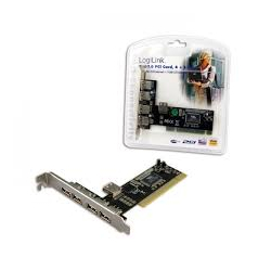 LOGILINK PCI CARD PC0028 pci to 4+1 usb 2.0 ports
