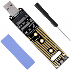 POWERTECH TOOL-0045 Converter M.2 Key M NVMe σε USB 3.1 Gen 2