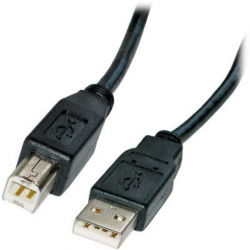 Καλώδιο USB A αρσ.- USB B αρσ. v2.0 1.5m