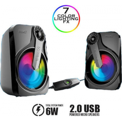 SONIC GEAR USB 2.0 SPEAKER SYSTEM WITH HUGE BASS