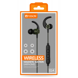 Bluetooth handsfree ακουστικά Yison E14 Black