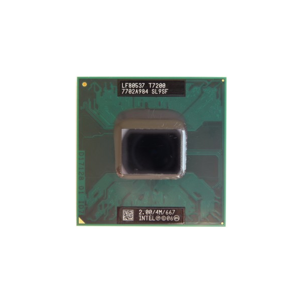 Intel Core 2 Duo Mobile Processor T7200 4M Cache 2.00GHz 667MHz FSB ...