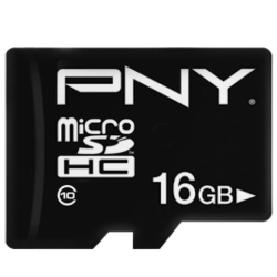 Κάρτα Μνήμης PNY Perfomance Plus Micro SDHC 16GB Class 10 U1 + Adapter