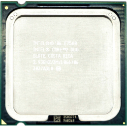 Intel Core 2 Duo Processor E7500 3M Cache 2.93GHz 1066MHz FSB Refurbished