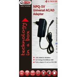 SWITCH ADAPTER Q-TECH NPQ-5V 5V/2A 8T