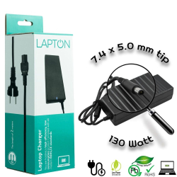 Τροφοδοτικό LAPTON για  Dell 130W 19.5V 6.7A 7.4x5.0mm