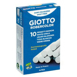 Giotto Robercolor Κιμωλίες 10τμχ - Λευκή