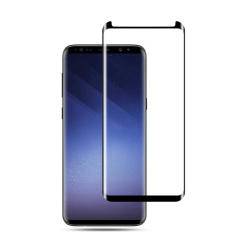 Tempered Glass 3D Mini Full glue για Samsung S9 Plus Black