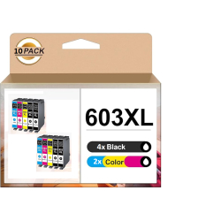 ΜΕΛΑΝΙ EPSON T603 XL MULTIPACK 10τμχ (4BK/2C/2M/2Y) ΣΥΜΒΑΤΟ
