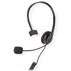 Nedis Ακουστικά κεφαλής με βύσμα RJ9 για τηλεφωνικές συσκευές