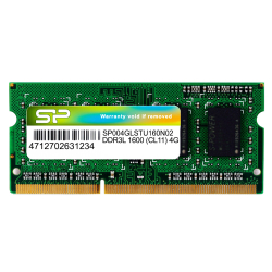 Μνήμη RAM Silicon Power DDR3L SODimm 4GB 1600MHz PC3L-12800 CL11 1.35v