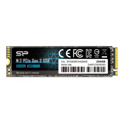 SSD Silicon Power PCIe Gen3x4 P34A60 M.2 2280 256GB 2.200-1.600MB/s