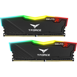 Μνήμη Team Group T-FORCE DELTA RGB Black ddr4 3600MHz 32gb (Kit 2 x 16GB)