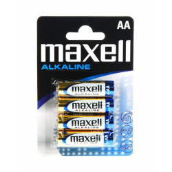Mπαταρίες maxell Αλκαλικές 1.5V AA LR06 4τμχ