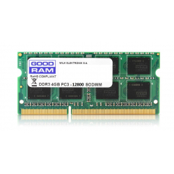 Μνήμη RAM SODIMM DDR3 4GB 1600Mhz PC3-12800 GOODRAM