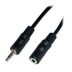 Καλώδιο 3.5mm Stereo (Αρσ) - 3.5mm Stereo (Θηλ) - 5m