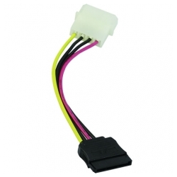 Καλώδιο ρεύματος 1 x IDE (F) 4pin σε 1 x S-ata (M) 15Pin - 0.15M VCOM CE351-0.15