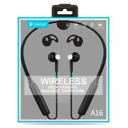 Bluetooth handsfree ακουστικά Celebrat A16 Black