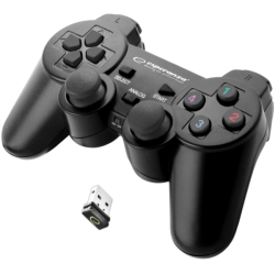 Wireless PC / PS3 Gamepad Esperanza EGG108K Black