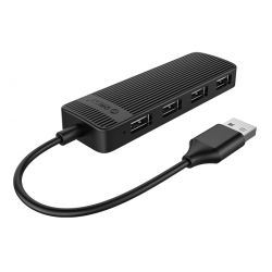 ORICO USB hub FL02 4x USB ports Μαύρο