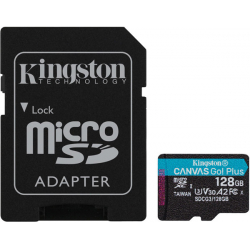 Κάρτα Μνήμης Kingston Canvas Go! Plus 128GB microSDXC UHS-I