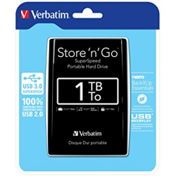 Εξωτερικός σκληρός δίσκος 1TB Store n Go Portable Verbatim