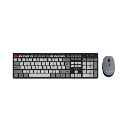 Σετ Πληκτρολόγιο - Ποντίκι AULA AC308 WIRELESS BLACK US-GR NEW