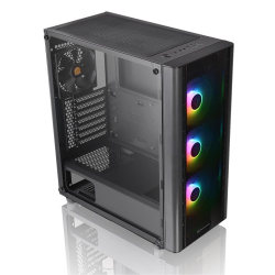 Κουτί Η/Υ THERMALTAKE Versa V250 TG ARGB Tempered Glass Middle ATX Black USB 3.0