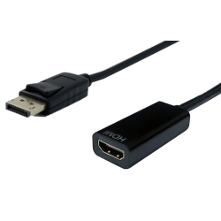 Προσαρμογέας Display Port DP (αρσ) σε HDMI 1.4V (θηλ) 4K2K 20cm