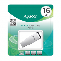 APACER Flash Drive AH310 USB 2.0 16GB metalic