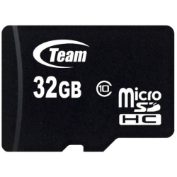 Κάρτα Μνήμης Teamgroup Micro SDHC 32GB Class 10 + Adapter