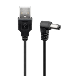 Καλώδιο USB 2.0(M) σε DC 5.5x2.5mm (F)  copper 1.5m