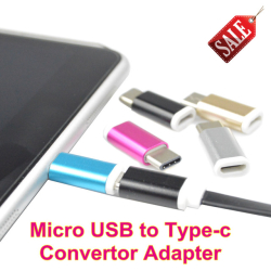 OTG Type-c to Micro usb Adapter alluminium