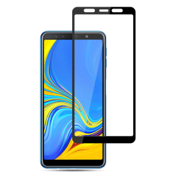 Tempered Glass 5D Full Glue για Samsung A7 2018 Μαύρο