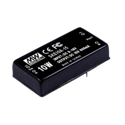 Mean Well Isolated DC/DC Converters 10W 9-18Vin 5Volt/200-2000mA