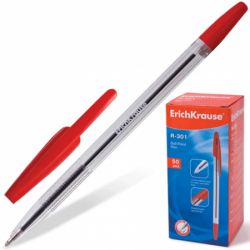 ΣΤΥΛΟ ballpoint pen R-301 ΚΟΚΚΙΝΟ-ErichKrause
