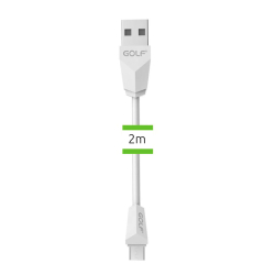 Καλώδιο USB 2.0 σε USB Micro Golf Diamond 2m