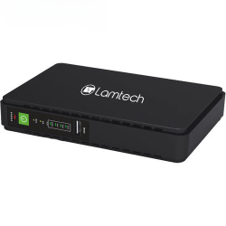 LAMTECH MINI DC UPS 30W 2.0A 9V/12V 8800mAh