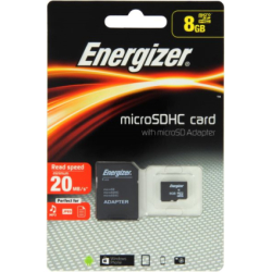 Energizer microSD 8GB High Speed UHS-1 Class 10