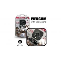 Web Camera 720p με μικρόφωνο και 3 leds