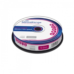 MediaRange CD-R 52x cakebox 10pcs