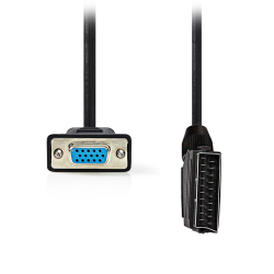  Καλώδιο Scart Male σε VGA Female 2.00m