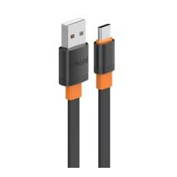 Καλώδιο flat USB σε USB-C CELEBRAT CB-33C 3A 480Mbps 1m