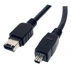Καλώδιο CABLE-271 Firewire / Digital video IEEE 1394 4 pin - 6 pin. 1.8m