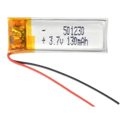 Μπαταρία Λιθίου 501230 Li-Po 130mAh 2-line 3.7V