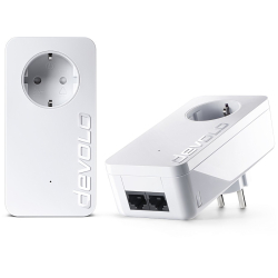 DEVOLO Powerline 9303 dLAN? 550 duo+ Starter Kit (2 pcs) Pass Through